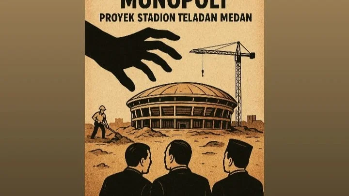 Bayang-bayang Monopoli: Oknum BUMD Dekat Gubernur Diduga Main di Proyek Stadion Teladan