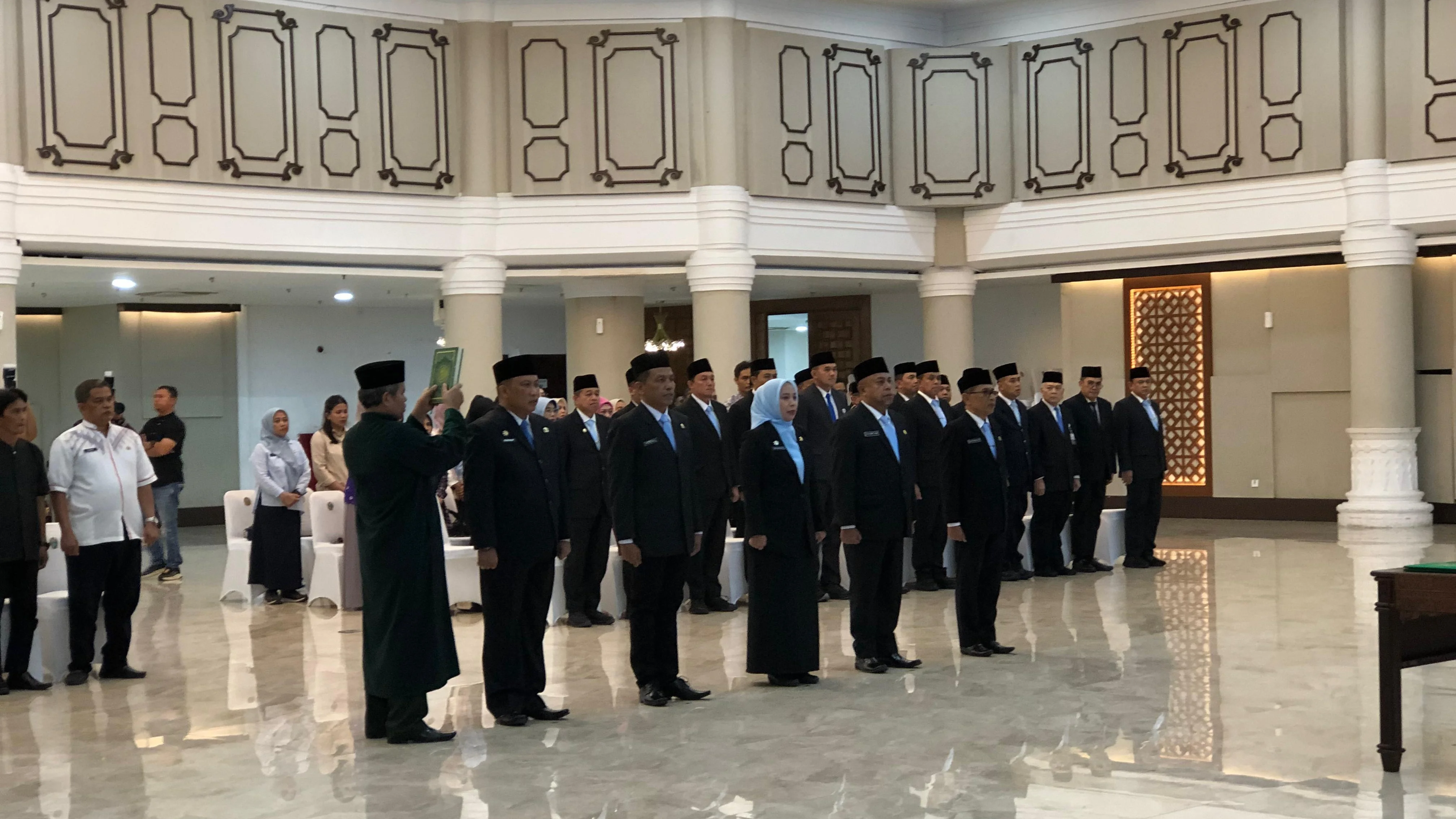 Bobby Nasution Lantik 5 Pejabat Eselon II, Titip Pesan Tegas untuk Tingkatkan Kinerja Pemprov Sumut