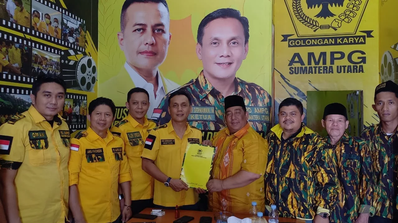 Ijeck Didukung AMPG Sumut Pimpin Golkar Lagi