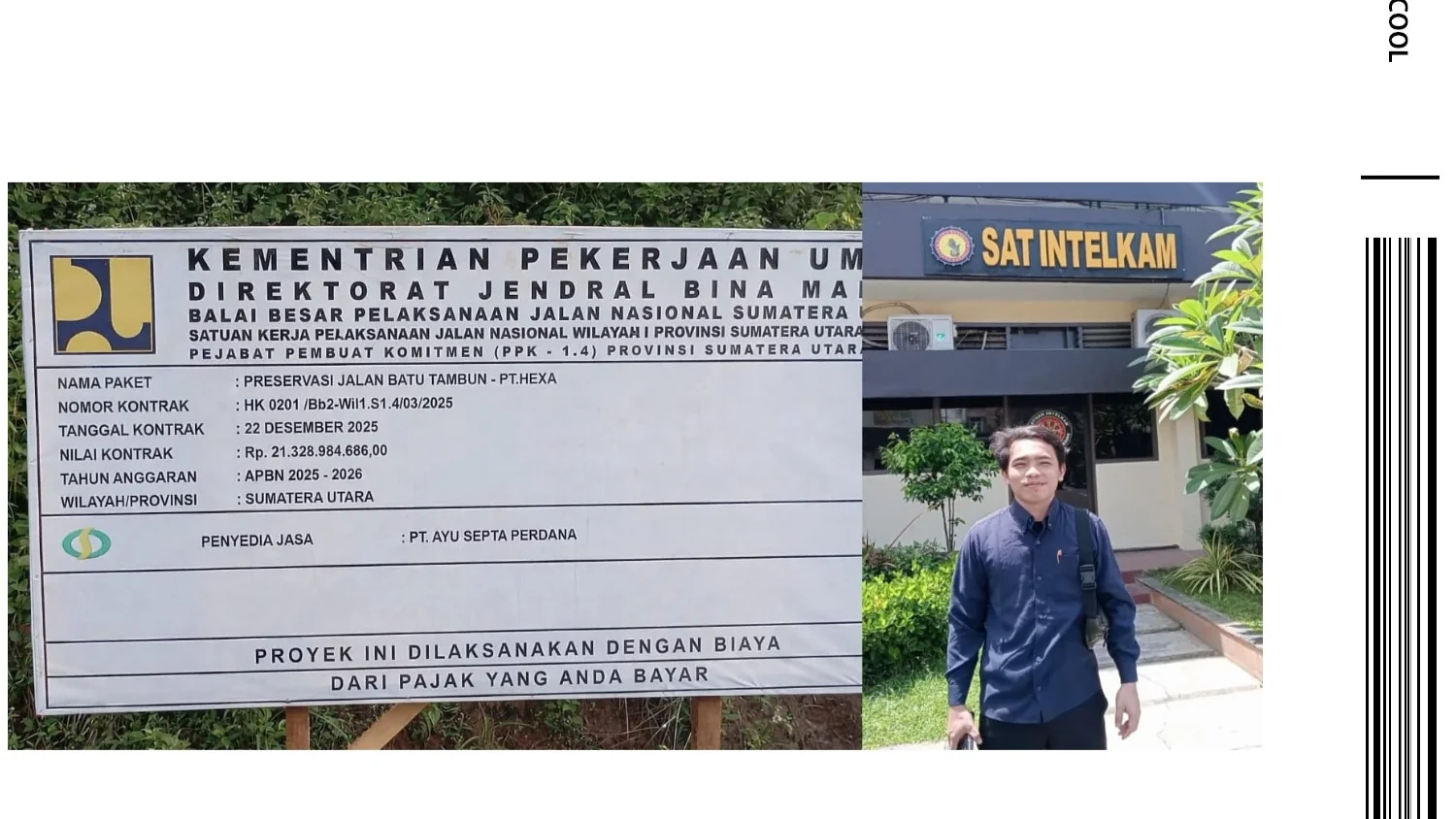 LAMA-SUMUT Soroti Dugaan Material Ilegal Proyek Jalan PT Ayu Septa Perdana, Siap Lapor dan Gelar Aksi ke Kejati Sumut