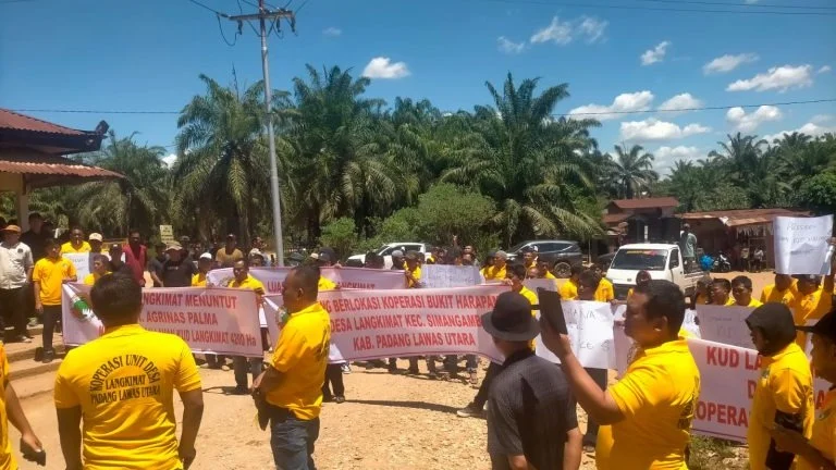 Pt. Agrinas Diminta Untuk Kembalikan Tanah Ulayat Warga Desa Langkimat 4.200 Hektar